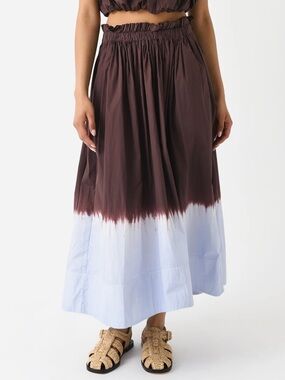 A.L.C Women's Gina Dip Dye Midi Skirt